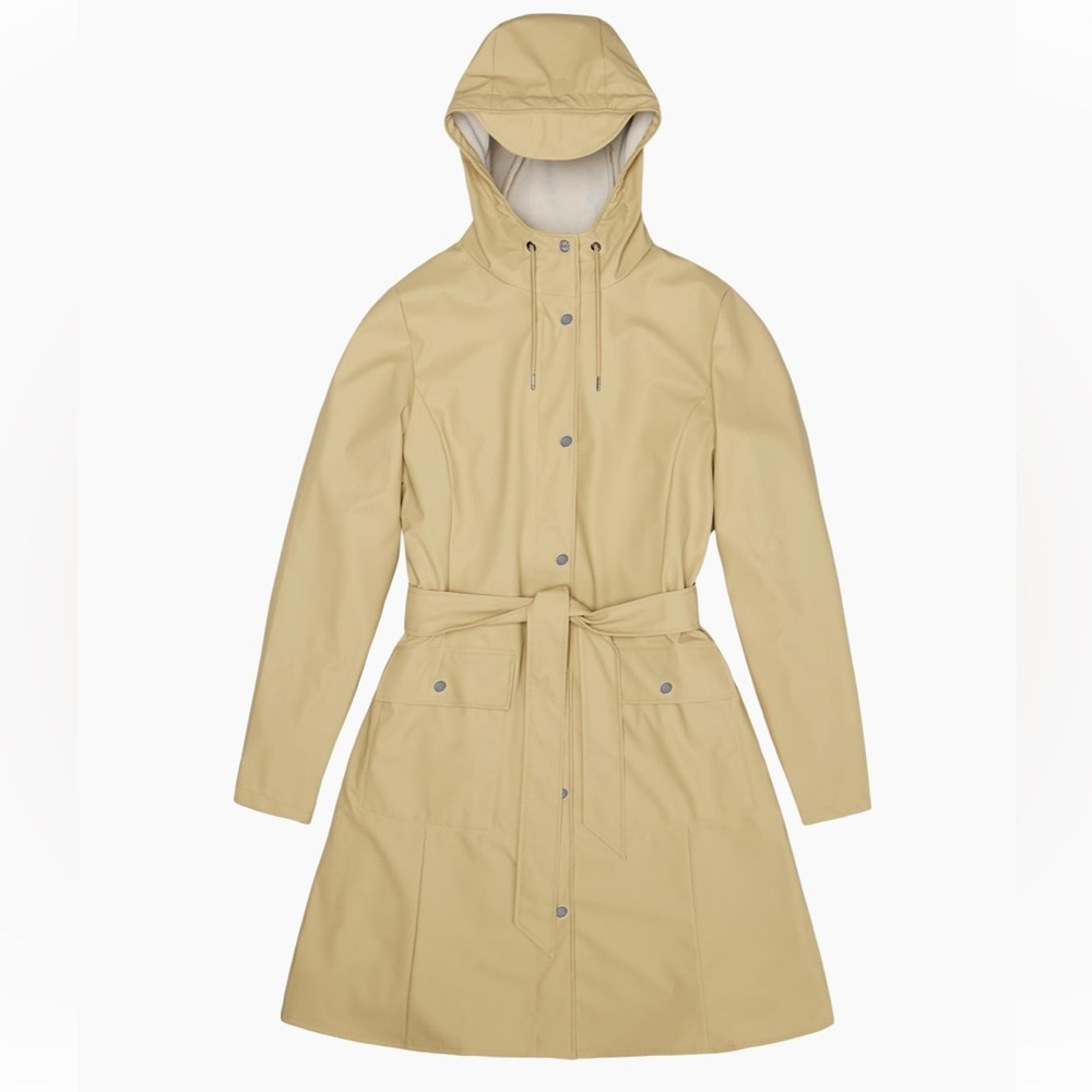 NWT Rains Curve Hooded Jacket -XL